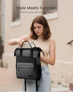 LOVEVOOK Laptop Backpack for Women, 17 Inch Travel Backpack for Work College - Image 2