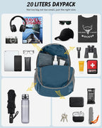 Gonex Ultra Lightweight Packable Backpack 20L Daypack Handy Foldable Camping - Image 5