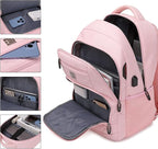 Volher Laptop Backpack, Business Travel Anti Theft Slim Durable Laptops Backpack - Image 2