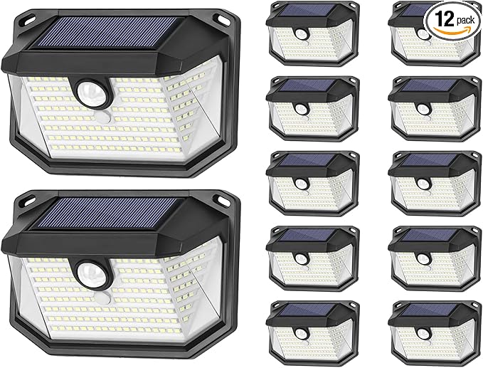 Solar Outdoor Lights, Waterproof Solar Powered Security Light by Brightever