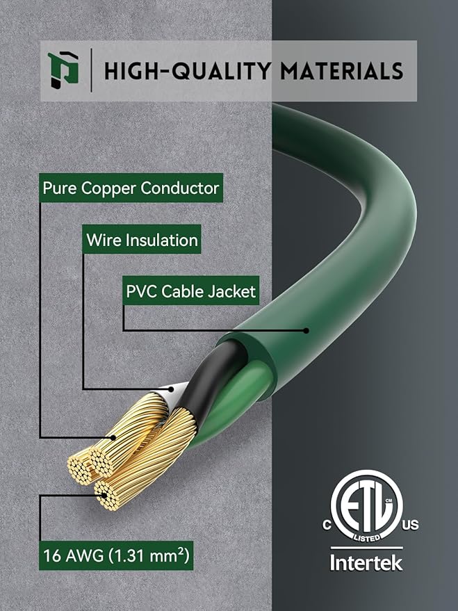PLUGTUL 42FT Outdoor Extension Cord - Image 2