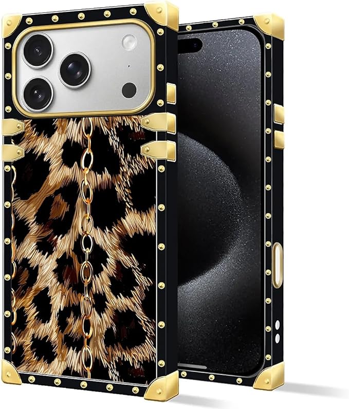 for iPhone 17 Pro Case Luxury Golden Decoration - Image 2