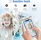 ProCase 2 Pack Waterproof Phone Pouch, Underwater Phone Case Up to 7", Dry Bag - Image 4