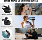 64oz Insulated Water Bottle, BPA Free&Leak Proof, Half Gallon Stainless Steel - Image 3