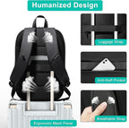Business Backpack for Men 17 Inch, Slim & Expandable Waterproof Travel Laptop - Image 6