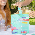 Electrolyte Powder Sugar-Free Hydration Packets Variety Pack HydroMATE 30 Sticks - Image 5