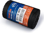 HONGDA Tarred Bank Line Twine, 628 Feet Nylon Twine #24 Bank Line-Black Nylon - Image 6