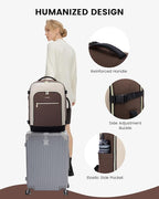 LOVEVOOK Large Travel Backpack for Women, TSA Carry on Backpack for Airplanes - Image 8