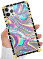 Compatible with iPhone 11 Pro Max Case, Holographic Abstract Iridescent - Image 5