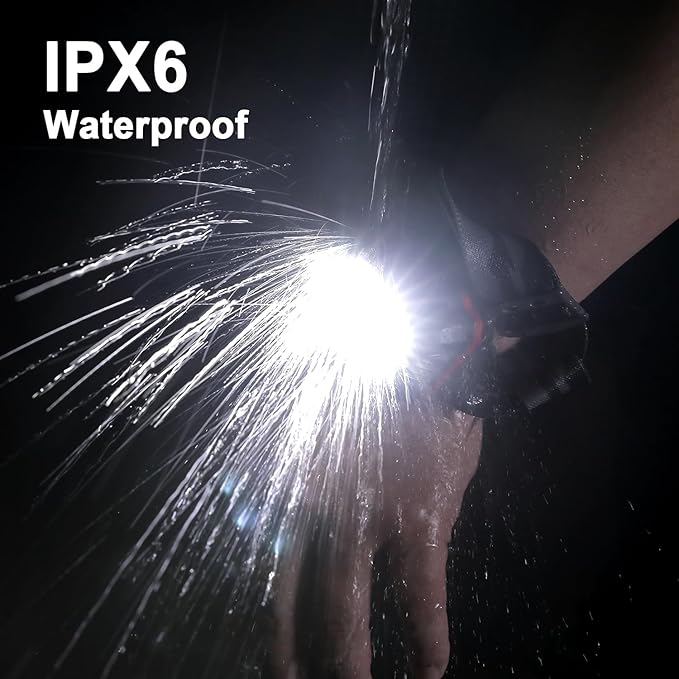 klarus HM1 2PCS IPX6 Waterproof Rechargeable Headlamp - Image 6