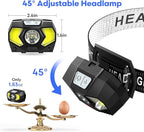 Lsnisni LED Headlamp 2 Pack, 1500 Lumen Bright Head Lamp - Image 5