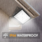 XYCN 200W LED Flood Light 2 Pack, 22500lm Super Bright Security Lights - Image 4