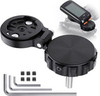 DDJ AirTag Bike Computer Mount, Hidden Stem Cap AirTag Holder Compatible by DDJ