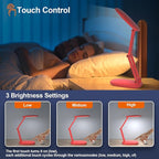 Akejrym LED Desk Lamp for Office Home & Battery Operated Lamp Rechargeable Lamp - Image 2