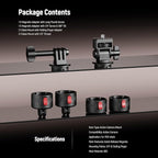 NEEWER Magnetic Action Camera Mount Kit, Compatible - Image 8