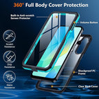 SPIDERCASE for Samsung Galaxy A16 5G Case Waterproof, Built-in Screen & Camera - Image 5