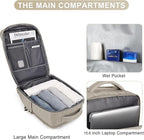 coofay Laptop Travel Backpack For Women Men Airline Approved Carry On Bags For - Image 5