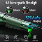 Rechargeable Flashlights High Lumens, G1000 Super Bright Flash Light, Small - Image 2