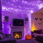 JMEXSUSS 400 LED Purple Christmas Lights Indoor Outdoor, 132 ft String Lights - Image 5