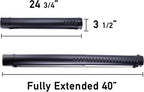 2-Pack Extendable Poster Tubes Expand from 24.5” to 40” - Image 2
