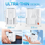 Portable Personal Waist Fan& Neck Fan, 14000RPM Brushless Motor, 40H Runtime - Image 4