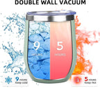 12oz/4 Pack Wine Tumbler Glasses - Image 3