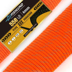 Reflective Paracord 550 lb, 7 Strand Paracord Rope 100ft 4mm, Nylon Parachute by FISHLUND