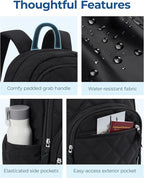 BAGSMART Travel Laptop Backpack, College Backpack - Image 7