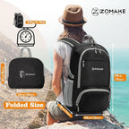 ZOMAKE Lightweight Packable Backpack 30L, Foldable Hiking Backpacks Water - Image 2