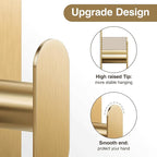 pickpiff Adhesive Towel Hooks for Bathroom: 20LB Extra Strong Wall Hanger for - Image 6