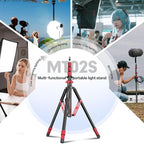 FreeSea Light Stand with Storage Bag, 87.4 inch/2.22m Aluminium Photography - Image 9