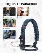 Trebo Water Bottle 64oz with Paracord Handle, Half Gallon Large Vacuum Triple - Image 4