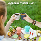 Collapsible Travel Cup, BPA-Free Reusable Water Cup, Lightweight Drinking Cups - Image 9