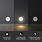 Mlambert 4 Pack Motion Sensor LED Night Light, Cordless Battery-Powered - Image 2