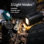 【2025 Newest】 Emergency Crank Weather Radio, NOAA/AM/FM Portable Solar Radio - Image 4