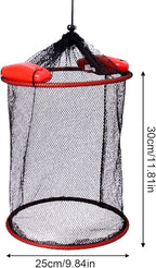 Fish Basket – 25x30cm/25x60cm/25x90cm Nylon, Portable Net Pen, Live Catch - Image 5