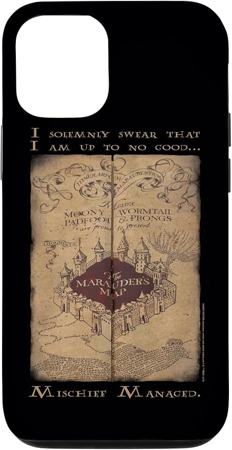 iPhone 12/12 Pro Harry Potter Marauder's Map Words Case by HarryPotter