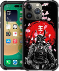for iPhone 13 Pro Max Case, Sakura Japanese Samurai Pattern Graphic Design Girl by FKBRCL4U