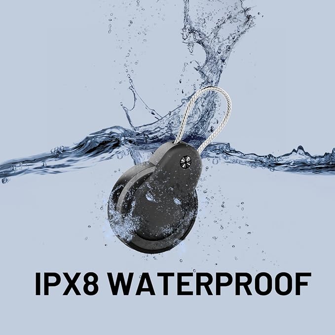 Waterproof for AirTag Holder 1st/2nd 4 Pack Lock Case Keychain for Apple - Image 2