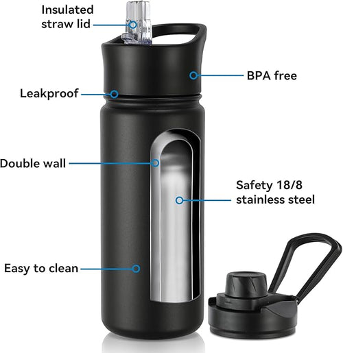 16 oz Insulated Water Bottle - Image 2