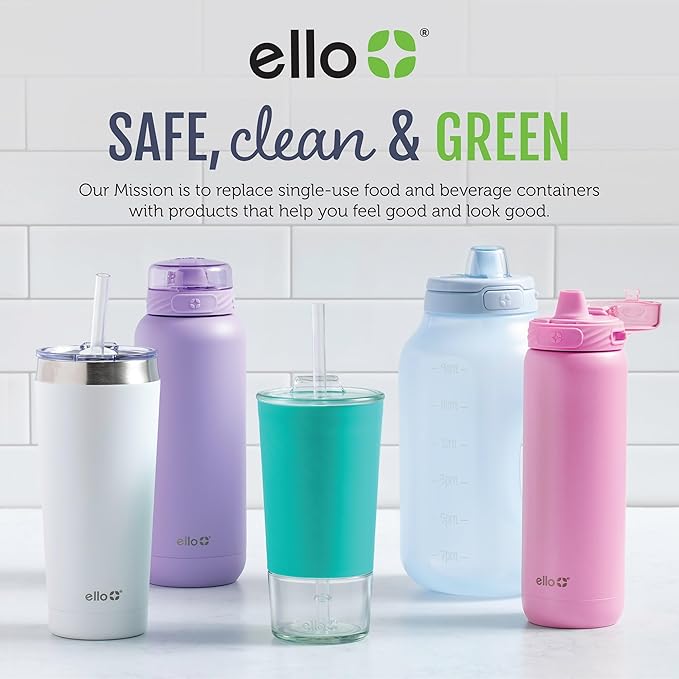 Ello Pop & Fill 40oz Stainless Steel Water Bottle - Image 10