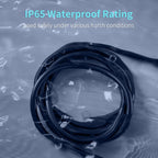 Energeaster 16/3 25 Ft 3 Outlet Extension Cord Outdoor Waterproof, 3 Prong - Image 4