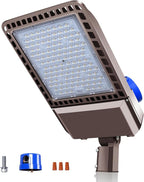 45000LM LED Parking Lot Light 300W 150LM/W led Shoebox Dusk to Dawn Outdoor - Image 8