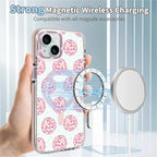 Case for iPhone 13/14, Disco Balls Pink Phone Case Design，for Women Girls - Image 4