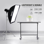 NEEWER Upgraded 75"/190cm Light Stand Stainless Steel Spring Loaded, Foldable - Image 4