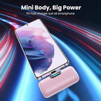 Small Portable Charger for iPhone 17/16/15 Series, 5000mAh 3A PD USB C Power - Image 2