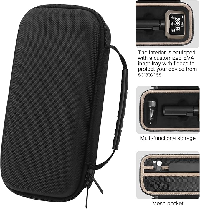Carrying Case for Garmin Xero C1 Pro Chronograph, Inlaid Organizer - Image 3