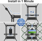 Fence Phone Mount for Baseball Games, Compatible - Image 7