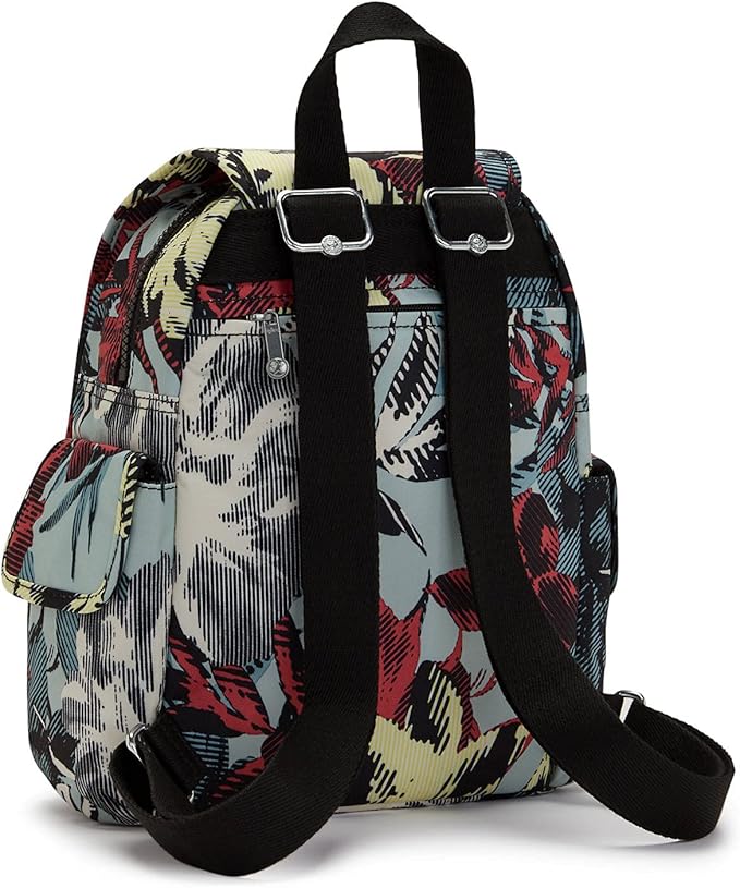 Kipling City Pack Mini Printed Backpack Casual Flower - Image 7
