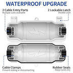 3 Pack Outdoor Extension Cord Safety Cover - Image 3